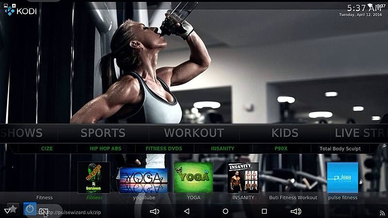 Originál uživatelského prostředí