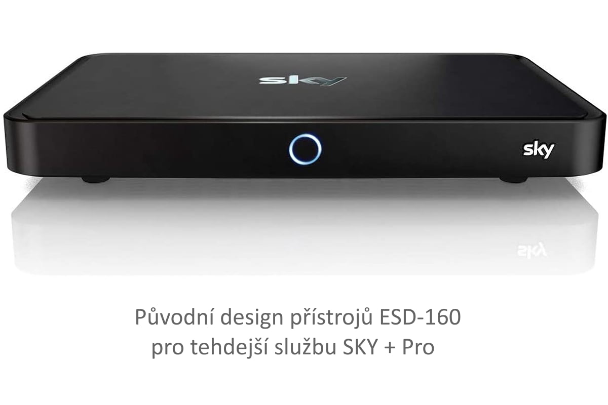 Základní německé přístroje pro Sky Q