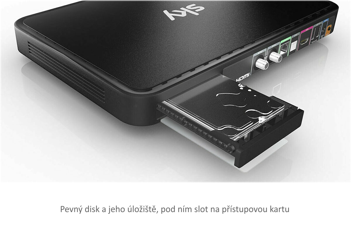 Základní německé přístroje pro Sky Q