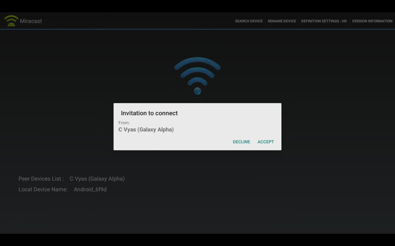 AirPlay / DLNA / Miracast