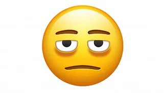 Emoji 1FAE9 - face with bags under eyes