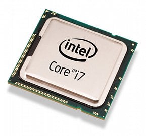 <p>Mikroprocesor z řady i7 od Intelu</p>