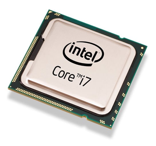 <p>Mikroprocesor z řady i7 od Intelu</p>