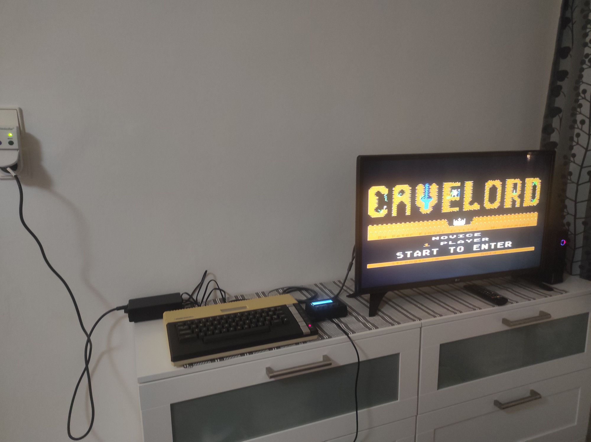 Otestování nového zdroje.