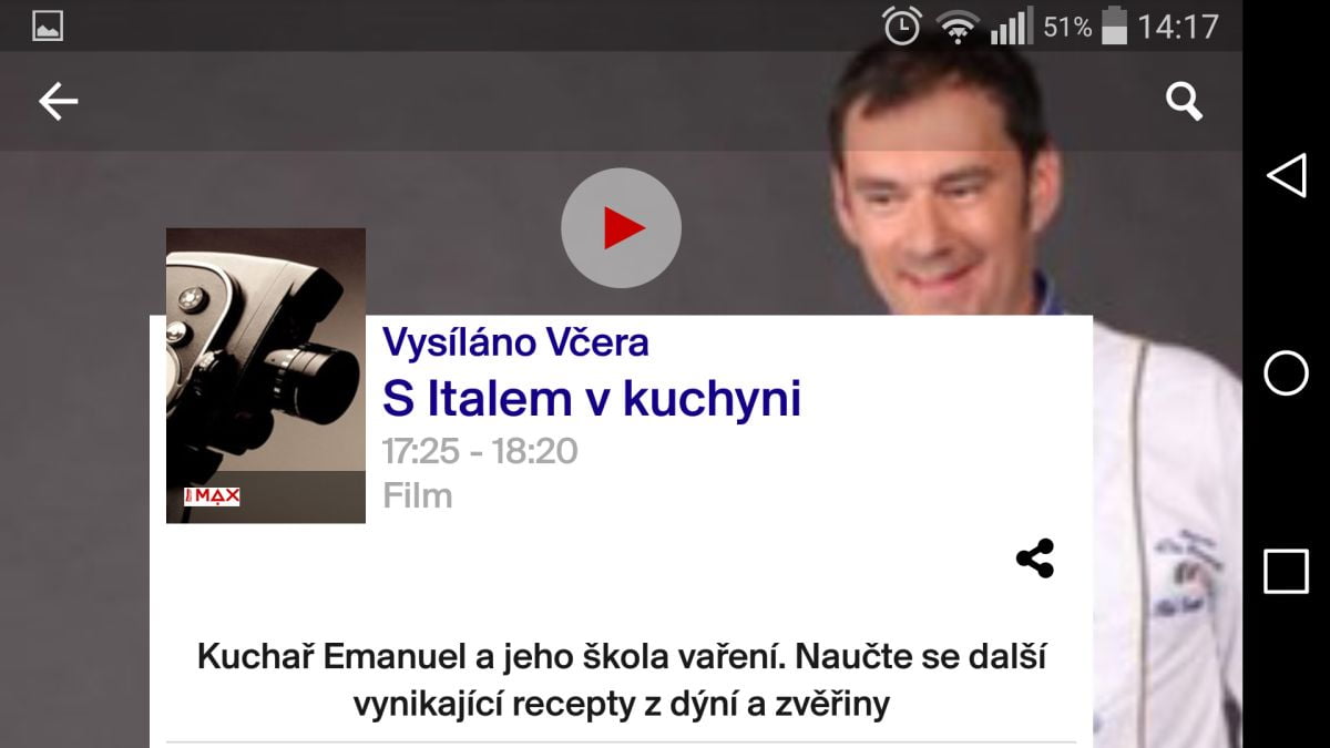 Skylink Live TV 4.1 - na výšku i na šířku