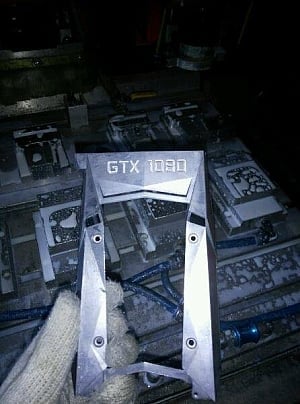 Údajné fotky části krytu chladiče pro připravované GeForce GTX 1070 a GTX 1080