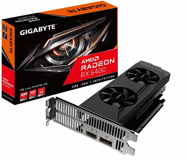 Gigabyte Radeon RX 6400 D6 Low Profile 4G