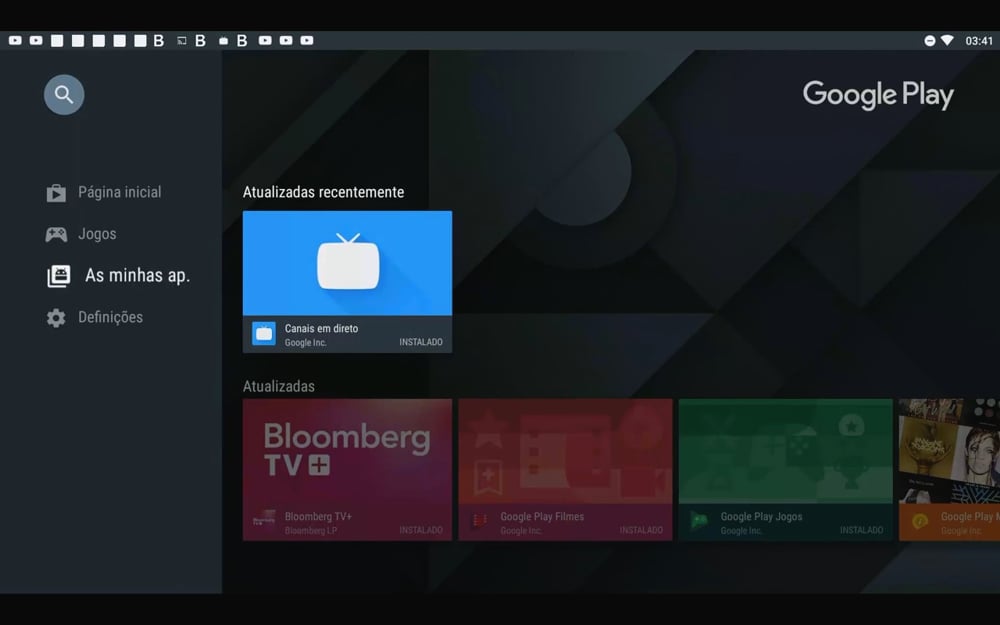 Aplikace a funkce Google