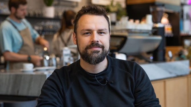 Ondřej Hurtík specialialista a barista doubleshotu