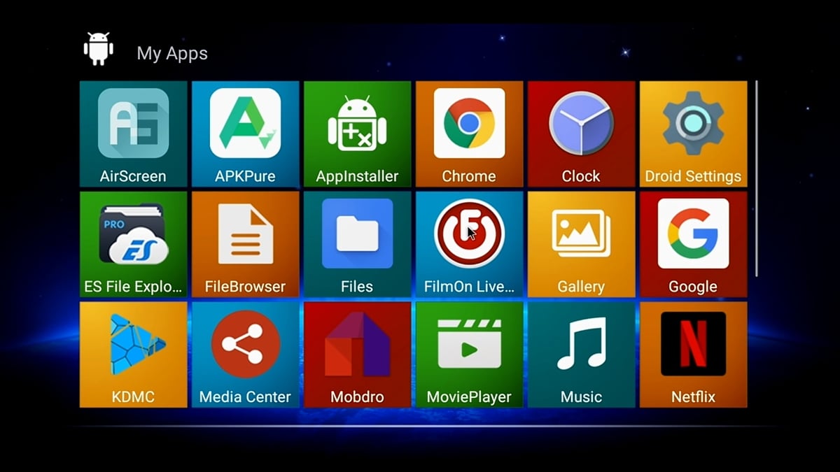 HK1 Play Bqeel - uživatelské prostředí