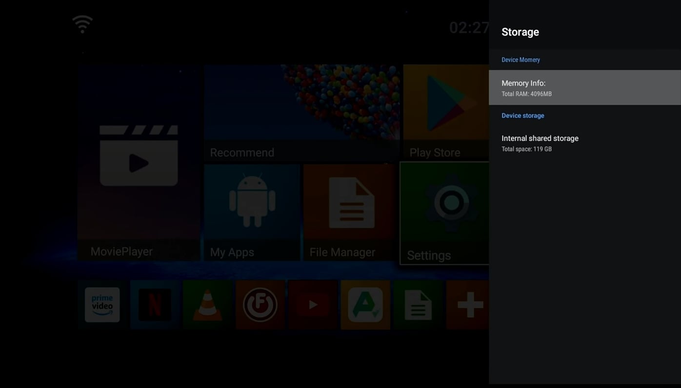 HK1 Play Bqeel - uživatelské prostředí