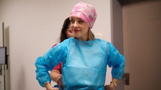 Sama doma na reprodukční klinice v Brně