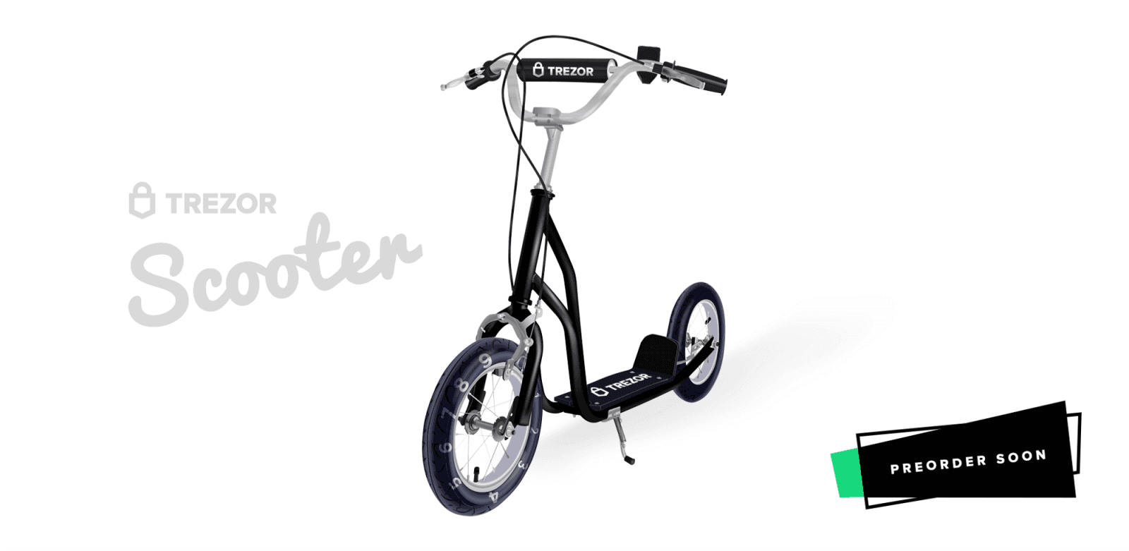 Koloběžka bez bitcoinů je jako ryba bez cimbálu. To si alespoň řekli tvůrci koloběžky Trezor, kterou můžete platit u obchodníků a dostanete k ní dokonce zdarma i vlastní blockchain.
