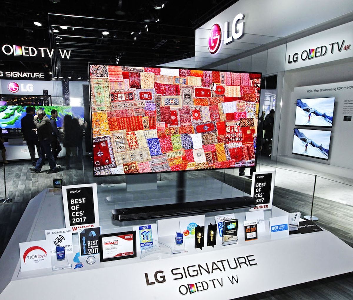 LG Signature OLED W7, leden 2017
