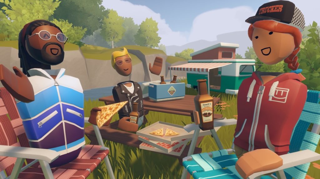 Schůzky s kolegy z práce může díky virtuální realitě a aplikaci Rec Room nabývat zcela nových rozměrů