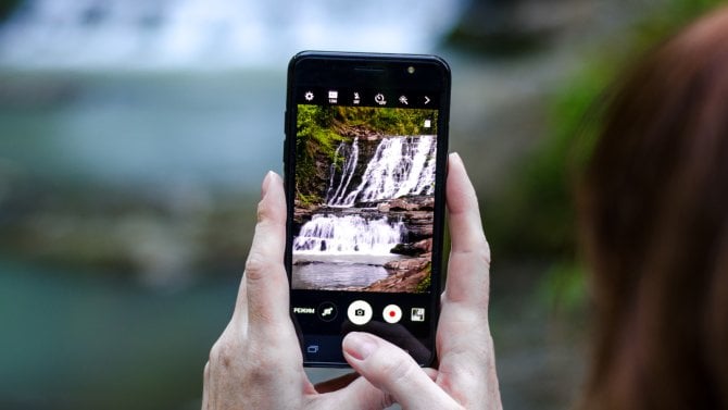 Android fotoaparát