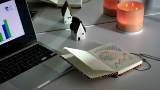 počítač notebook laptop notes růst kancelář