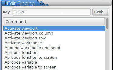 Pokročilá nastavení správce oken Sawfish