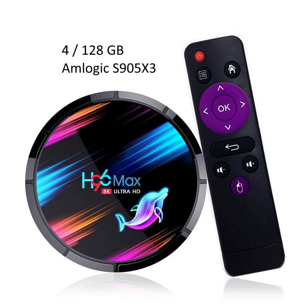 Přístroje H96 MAX s procesory Amlogic