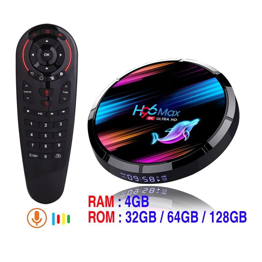 Přístroje H96 MAX s procesory Amlogic