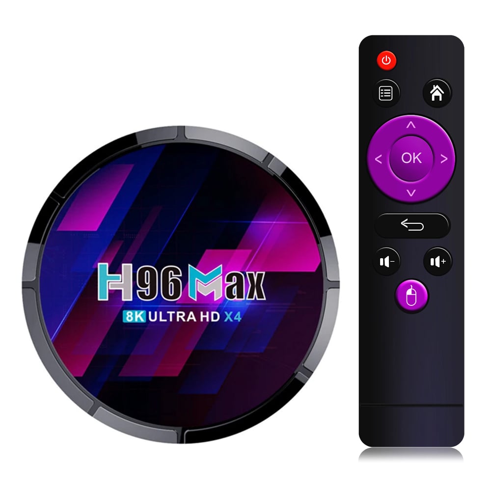 Přístroje H96 MAX s procesory Amlogic