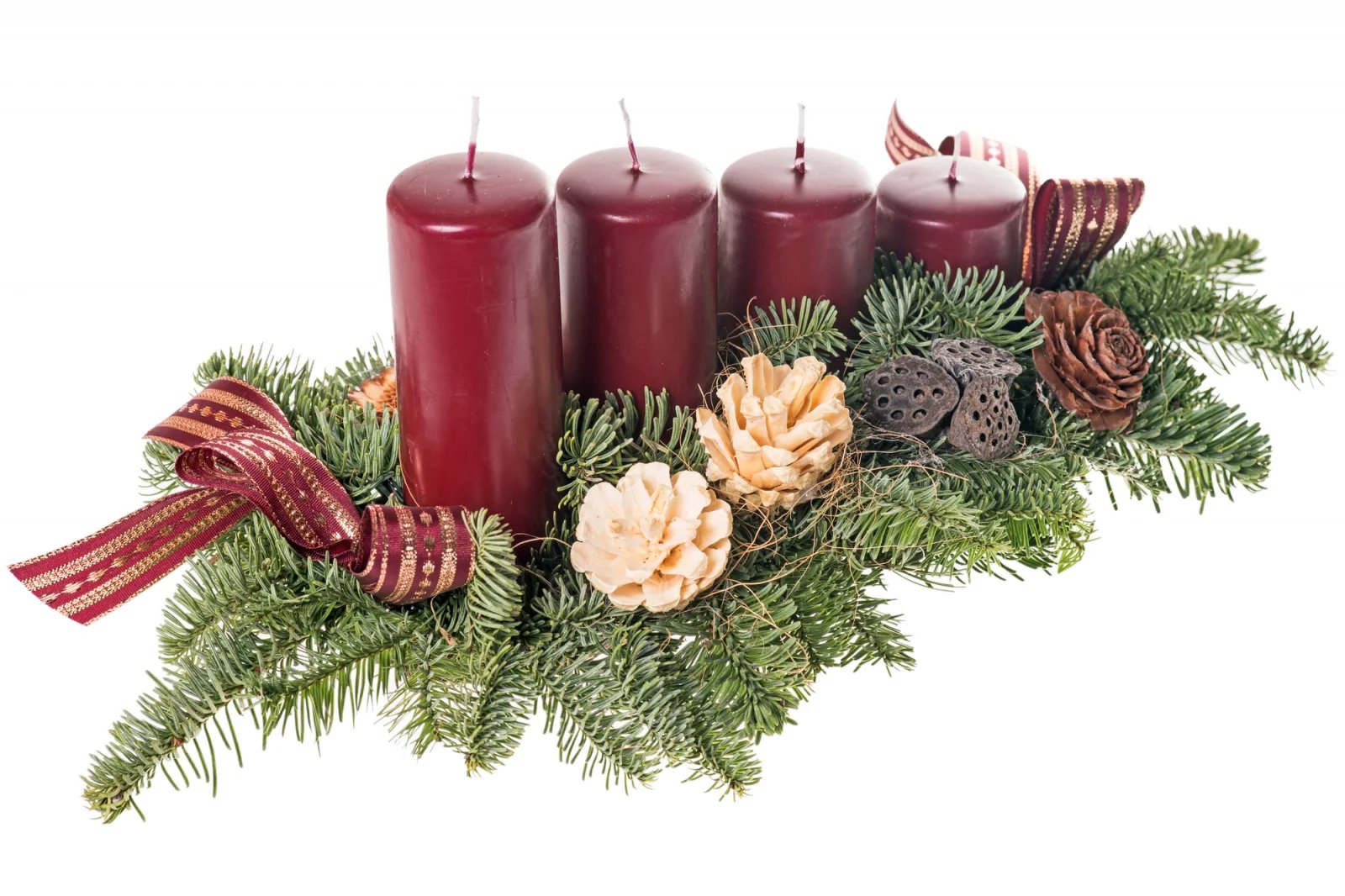 Adventní věnec může být klasický i úplně moderní