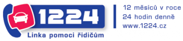 Logo univerzálního přístupového čísla pro jakoukoli asistenční službu všech českých pojišťoven