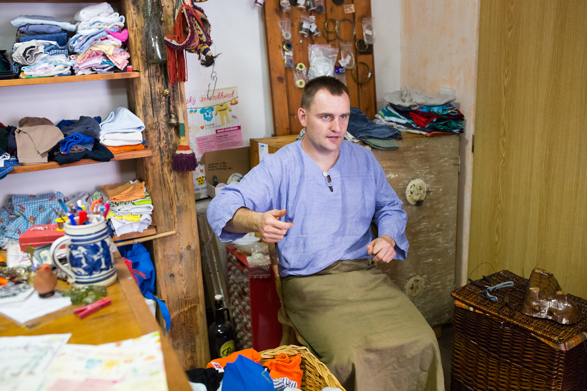 Drátenictví jako profese stále žije. Příkladem je Aleš Kulhánek.