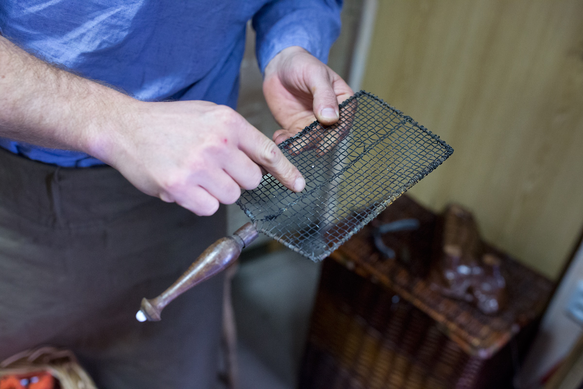 Drátenictví jako profese stále žije. Příkladem je Aleš Kulhánek.