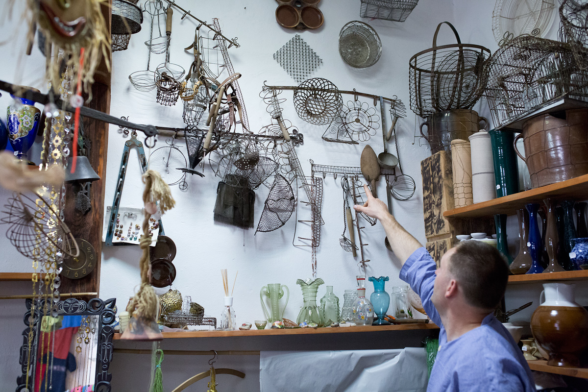 Drátenictví jako profese stále žije. Příkladem je Aleš Kulhánek.