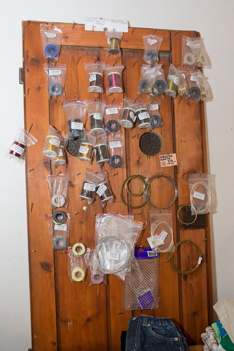 Drátenictví jako profese stále žije. Příkladem je Aleš Kulhánek.