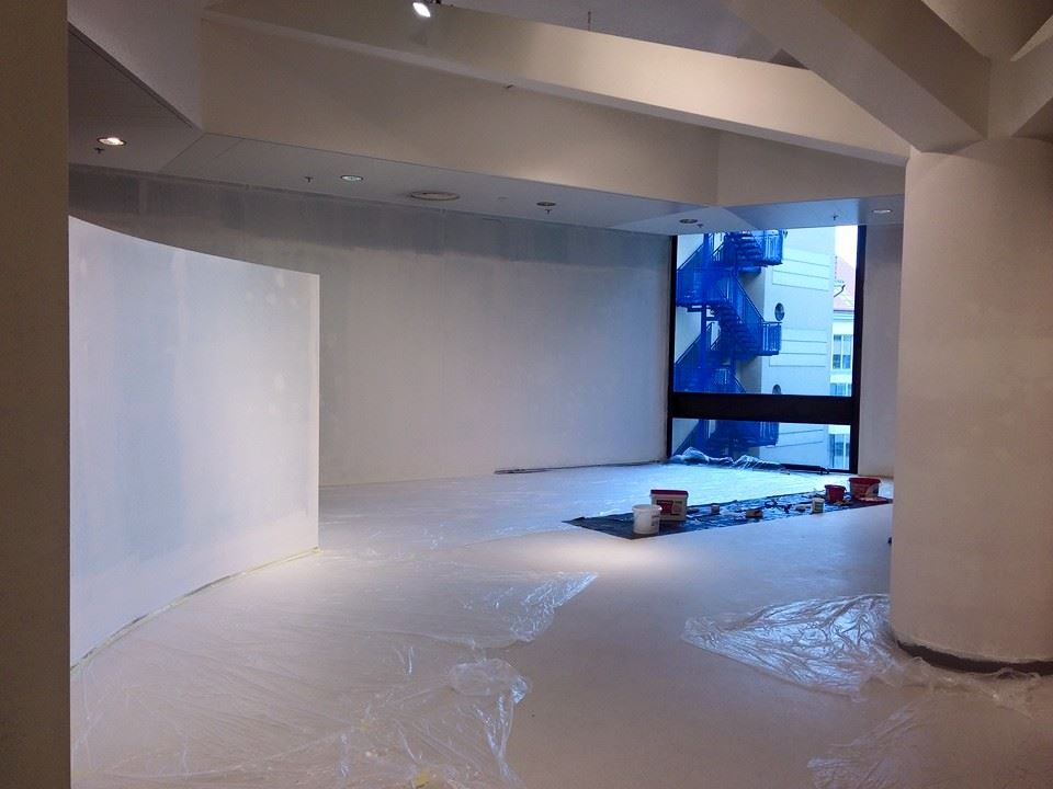 Studio televize Harmonie v Obchodním domě Kotva