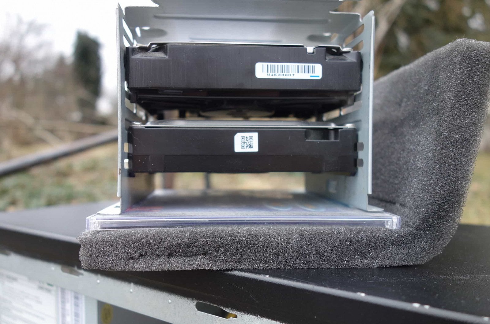 DIY ztišení pevného disku