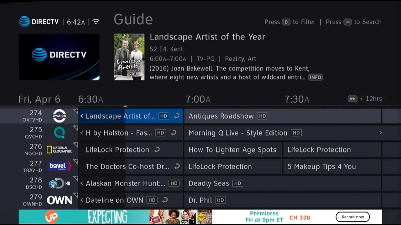 DIRECTV - Programový průvodce 2/2