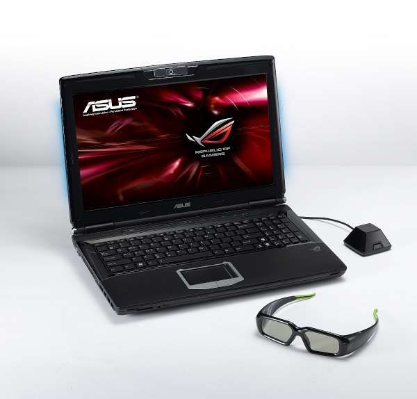 ASUS G51J 3D s technologií NVIDIA 3D Vision