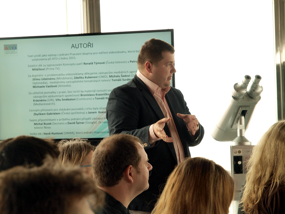 ATO představila na žižkovské věži crossmediální studii