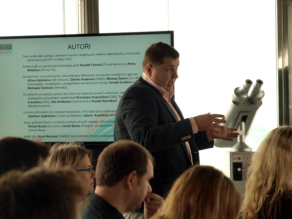 ATO představila na žižkovské věži crossmediální studii