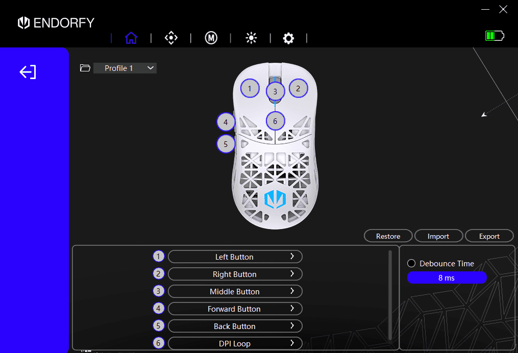 Endrofy LIV software