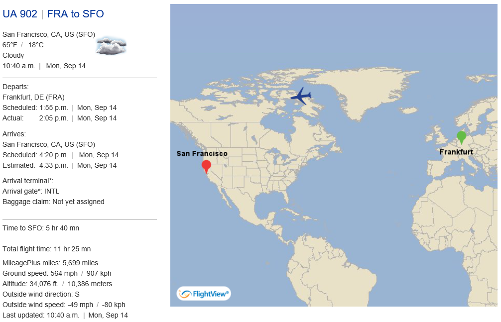 Informační stránka.
