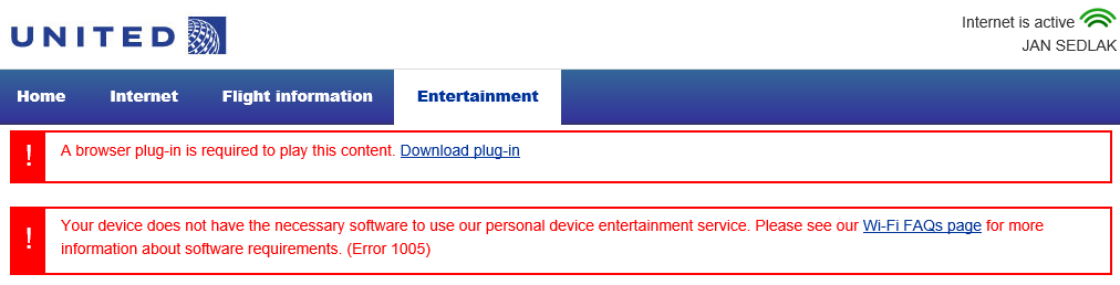 Pro přehrání multimediálního obsahu je třeba stáhnout DRM plug-in.