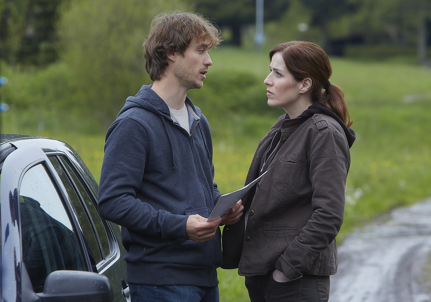 Policie Modrava na obrazovce televize Nova