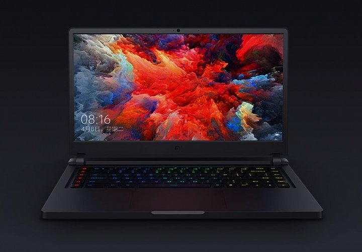 Xiaomi Mi Gaming Laptop má klávesnici s RGB podsvícením