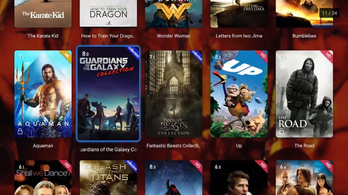 Zidoo Z1000 - Poster Wall