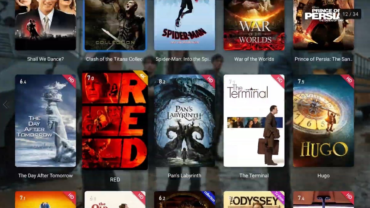 Zidoo Z1000 - Poster Wall