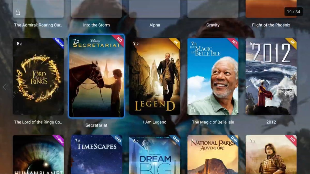 Zidoo Z1000 - Poster Wall