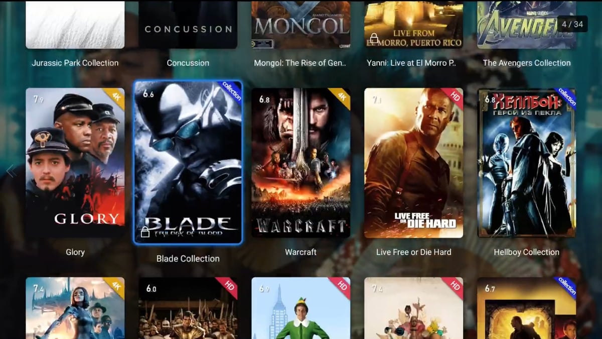 Zidoo Z1000 - Poster Wall