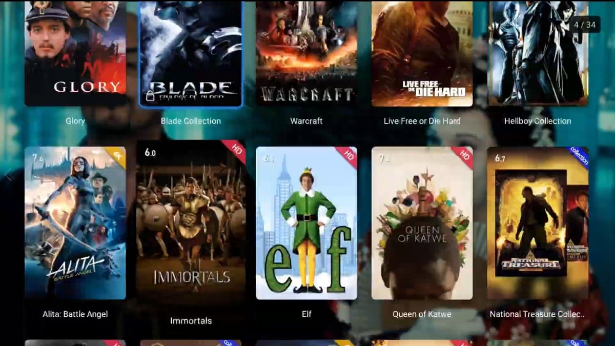 Zidoo Z1000 - Poster Wall