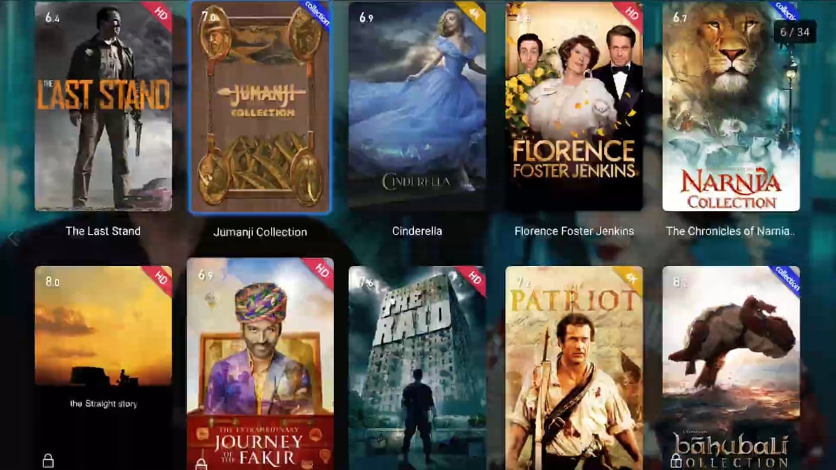 Zidoo Z1000 - Poster Wall