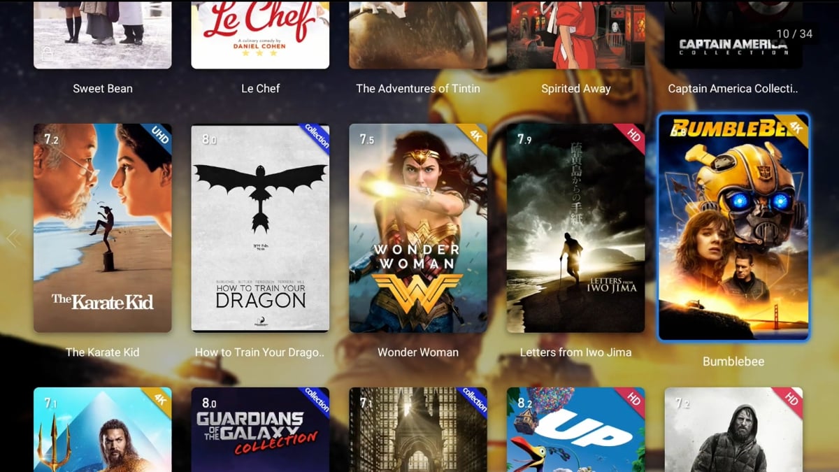 Zidoo Z1000 - Poster Wall