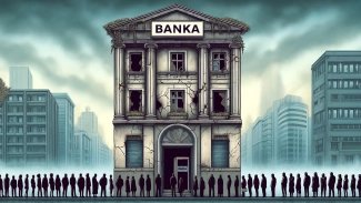Zkrachovalá banka a věřitelé